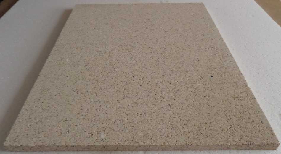 Schamotteplatte 625x500x20 mm A40t geschliffen